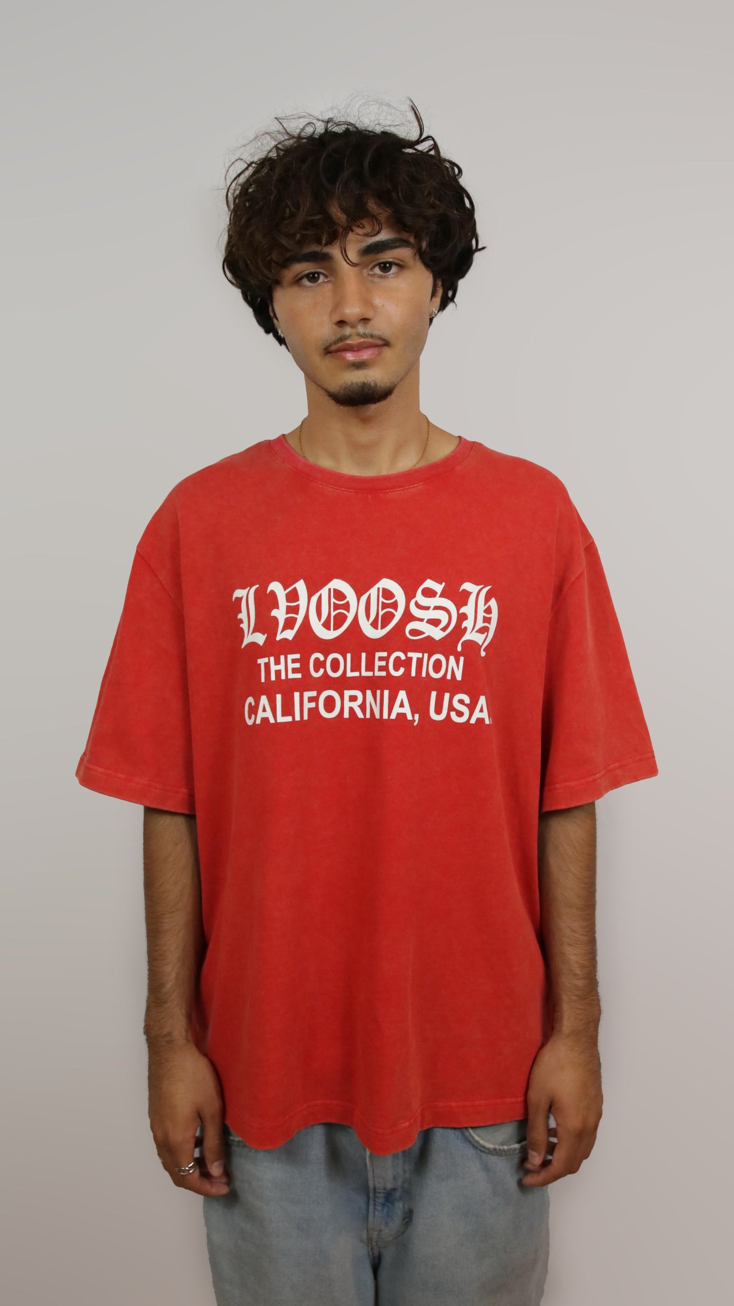 Red LVH Collection Tee