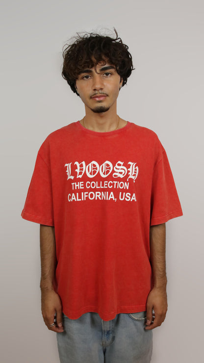 Red LVH Collection Tee